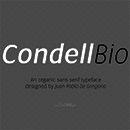 Condell Bio font family
