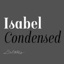 Isabel Condensed font family