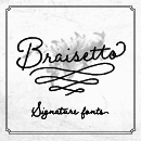 Braisetto font family