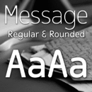 Message font family