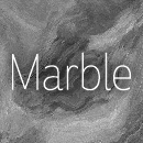 Marble font family