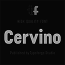 Cervino font family