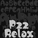 P22 Relax font family