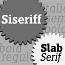 Siseriff™ font family