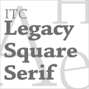 ITC Legacy® Square Serif font family
