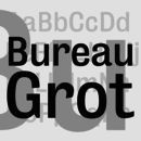 Bureau Grot font family