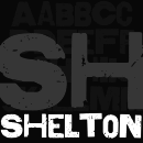 Shelton font family