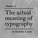 ITC Founder's Caslon™ font family