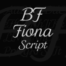 BF Fiona Script famille de polices