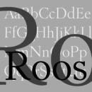 Roos™ font family