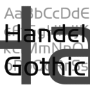ITC Handel Gothic™ Familia tipográfica