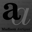 Madison Antiqua™ Schriftfamilie