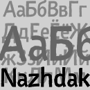 Nazhdak Familia tipográfica