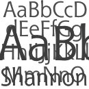 Shannon™ font family