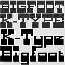 Bigfoot font family