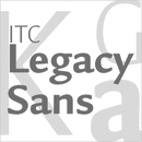 ITC Legacy® Sans Schriftfamilie