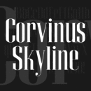 Corvinus Skyline famille de polices