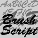 Brush Script™ famille de polices