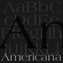 Americana Familia tipográfica