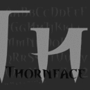 Thornface font family