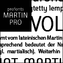 Martin Familia tipográfica