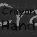 Crayon Hand font family