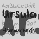 Ursula Handschrift Familia tipográfica