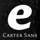 Carter Sans™ font family
