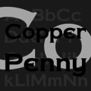 Copper Penny™ famille de polices