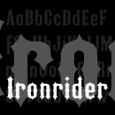 Ironrider™ font family