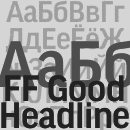 FF Good® Headline Schriftfamilie