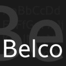 Belco Schriftfamilie