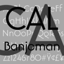 Banjoman Schriftfamilie