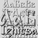 Izhitsa font family