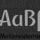 Metamoderna font family