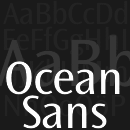 Ocean Sans® font family