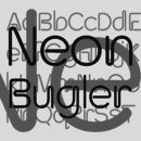 Neon Bugler™ font family