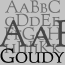 Goudy™ font family