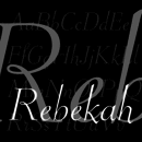 Rebekah™ font family