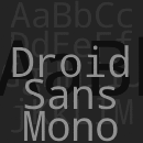 Droid Sans Mono Schriftfamilie