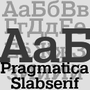 Pragmatica Slab font family
