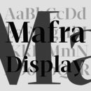 Mafra Display font family