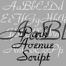 Park Avenue® Script Familia tipográfica