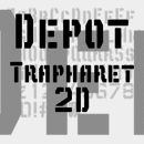 Depot Trapharet 2D font family