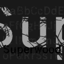 Superwood font family