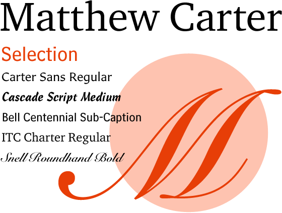 Matthew Carter Selection