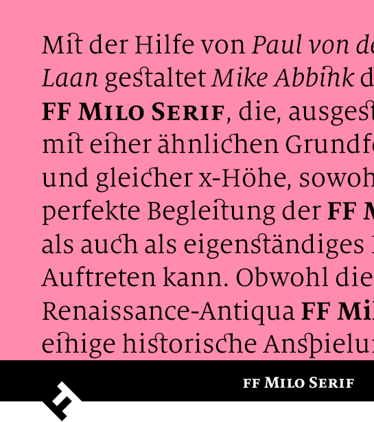 FF Milo Serif