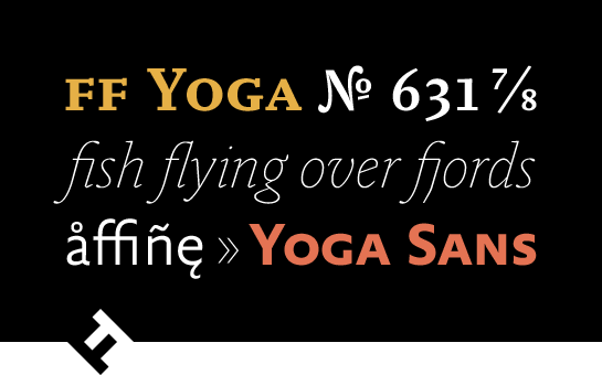 FF Yoga & FF Yoga Sans