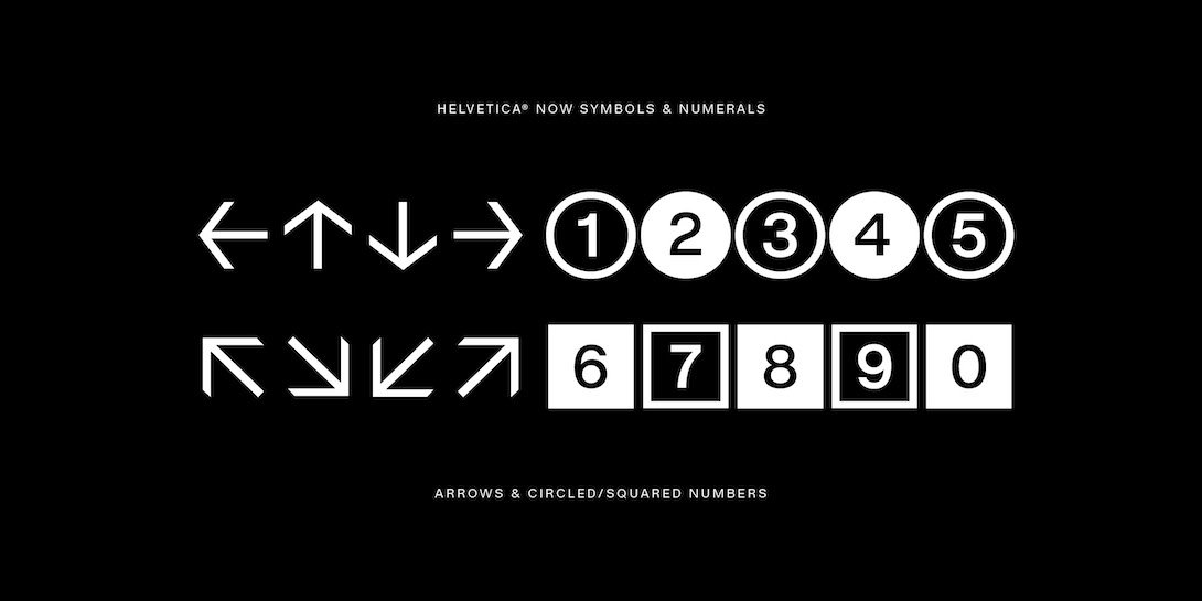 Helvetica Now - The Palette